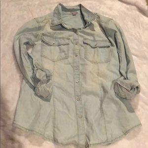Charlotte Russe Button Down Top